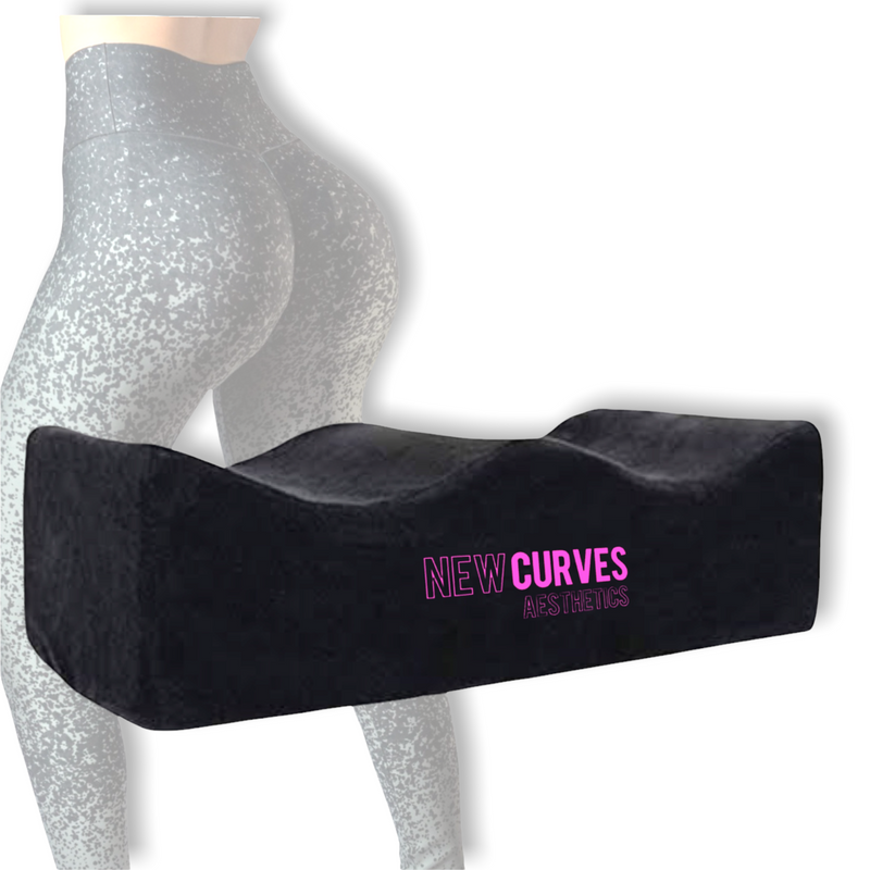 New Curves Brazilian Butt Pillow for After Surgery, BBL Booty Pillow, Butt Lift Pillow for Recovery Chair, Portable & Lightweight Cushion